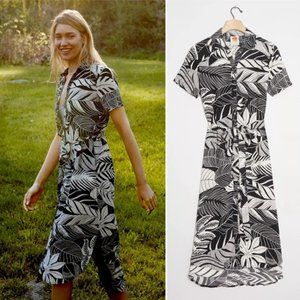 NWT Anthropologie Farm Rio Adonidia Shirtdress, Sz S